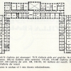 Planimetria IV Triennale di Milano, 1930 (da A. Pansera, Storia e cronaca della Triennale)